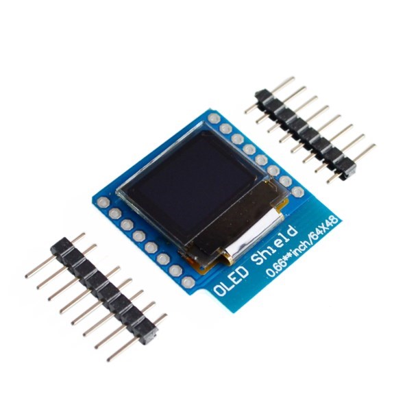 Wemos D1 Mini - 0.66 inç OLED LED LCD Ekran