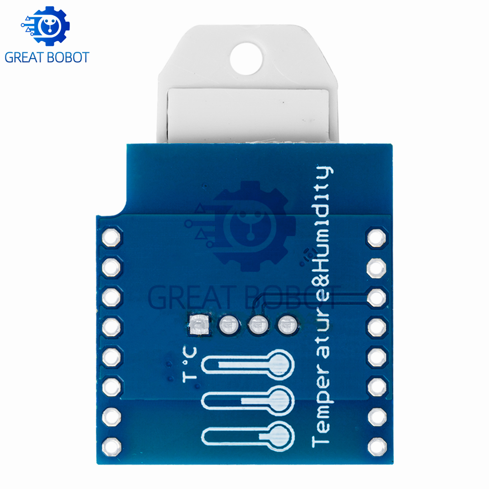 D1 Mini Pro - DHT22 Tek Hatlı Sıcaklık ve Nem