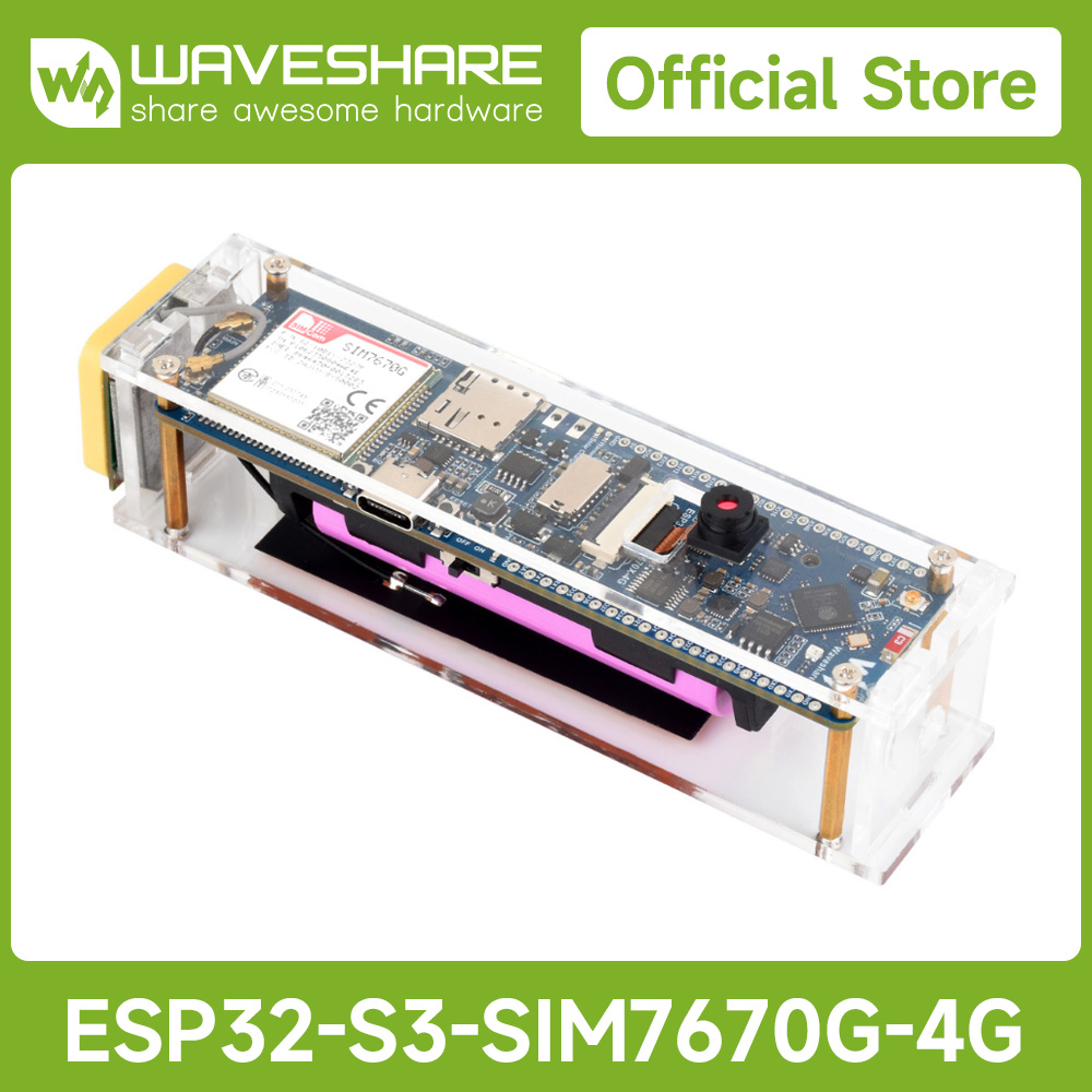Doit Esp32 - Waveshare ESP32-S3 SIM7670G 4G Geliştirme Kartı,