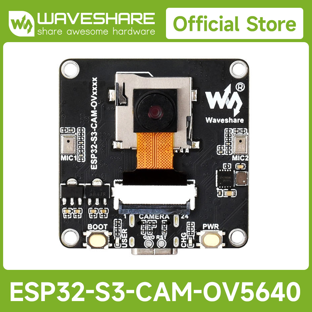 Waveshare Esp32 - Waveshare ESP32-S3 AIoT Kamera Geliştirme Kartı,