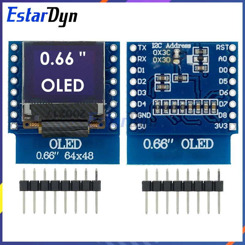 0.66 inç OLED LED LCD ekran ka - Wemos D1 Mini incelemesi ve fiyatı