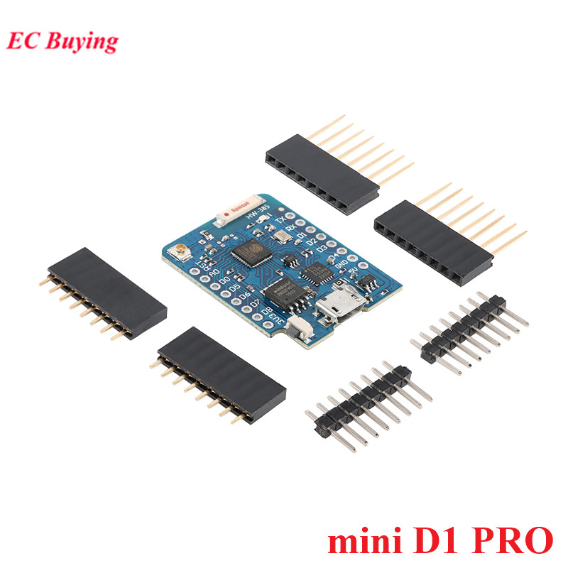 10 adet/1 adet WeMos LOLIN D1  - D1 Mini Pro incelemesi ve fiyatı