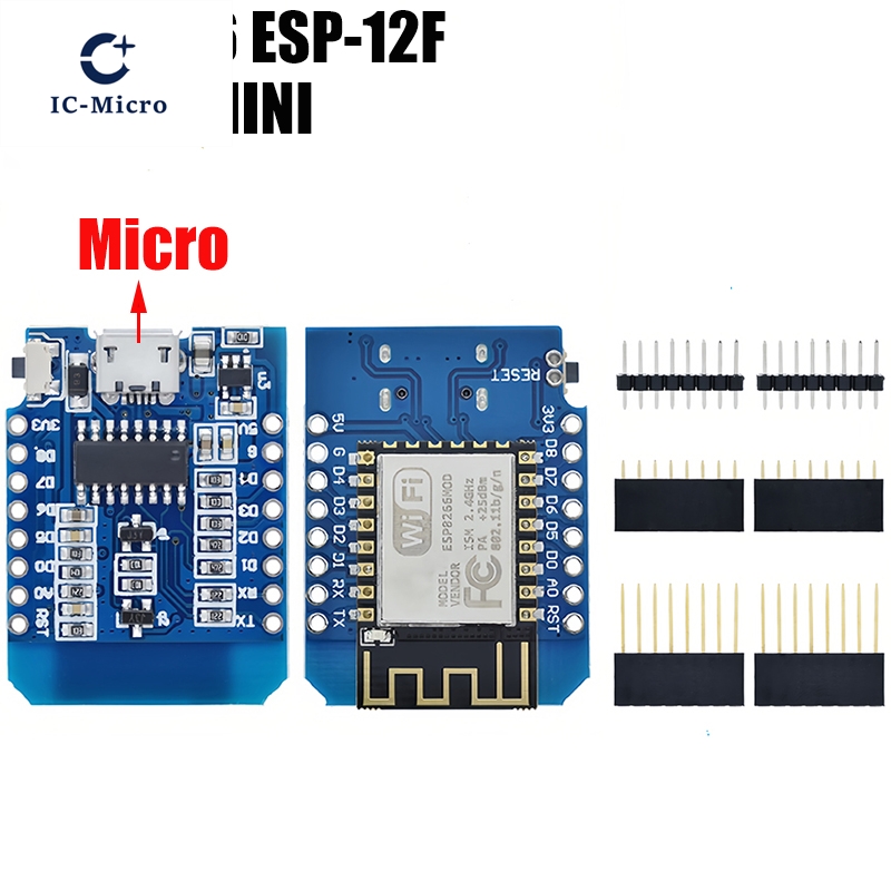 1-10 adet ESP8266 D1 Mini WIFI - Wemos D1 Mini incelemesi ve fiyatı