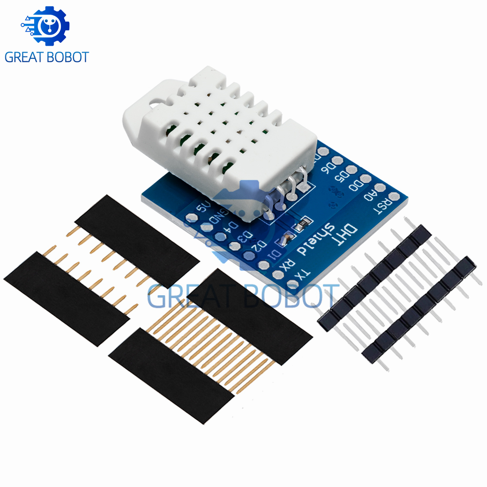 DHT22 Tek Hatlı Sıcaklık ve Ne - D1 Mini Pro incelemesi ve fiyatı
