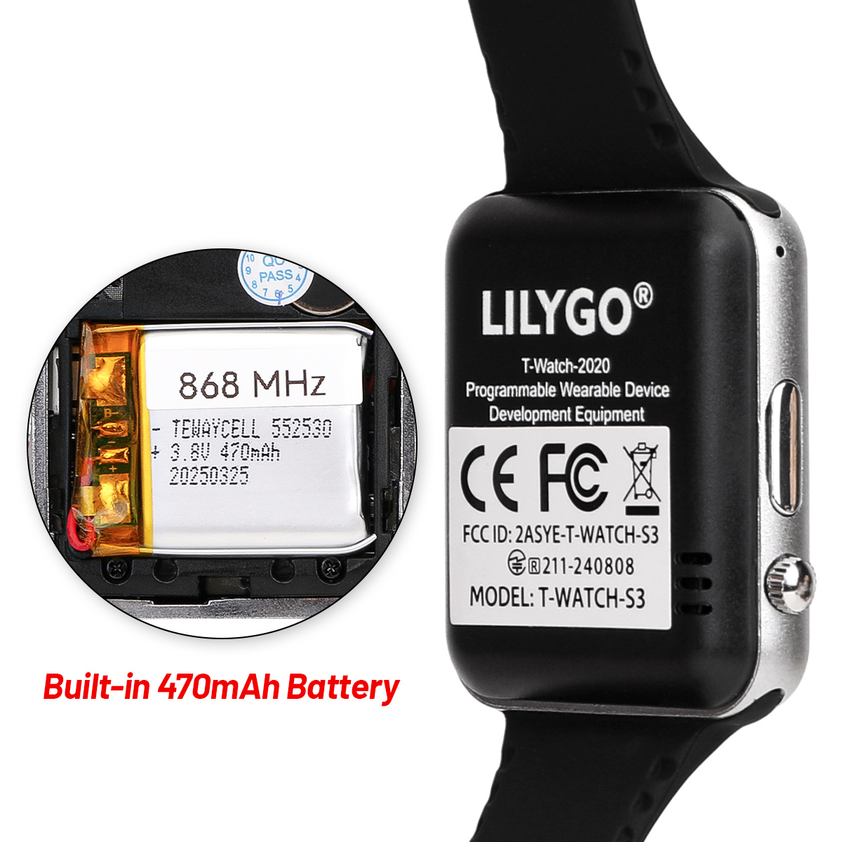 T-Watch-S3 ESP32-S3 Geliştirme - Ttgo T Watch incelemesi ve fiyatı