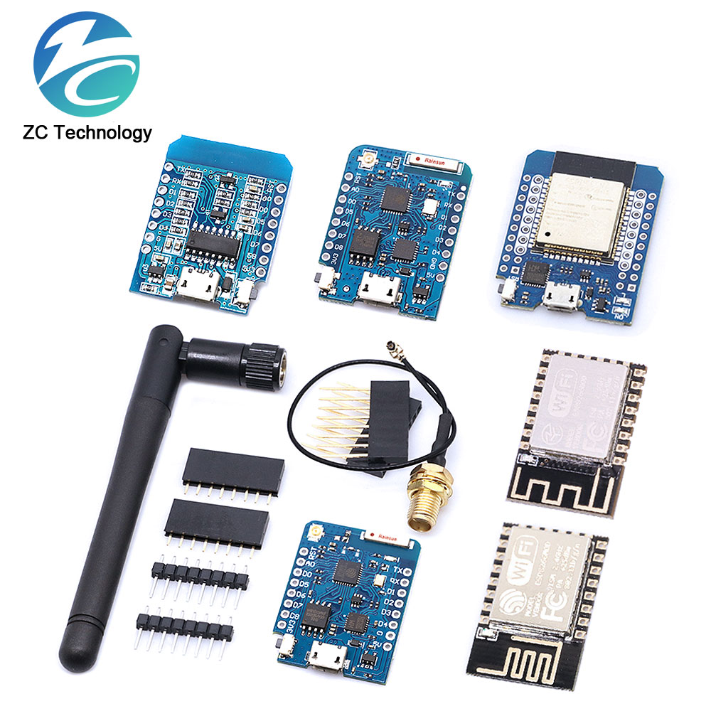 ESP8266 ESP-12 ESP-12F ESP32 C - Wemos D1 Mini incelemesi ve fiyatı