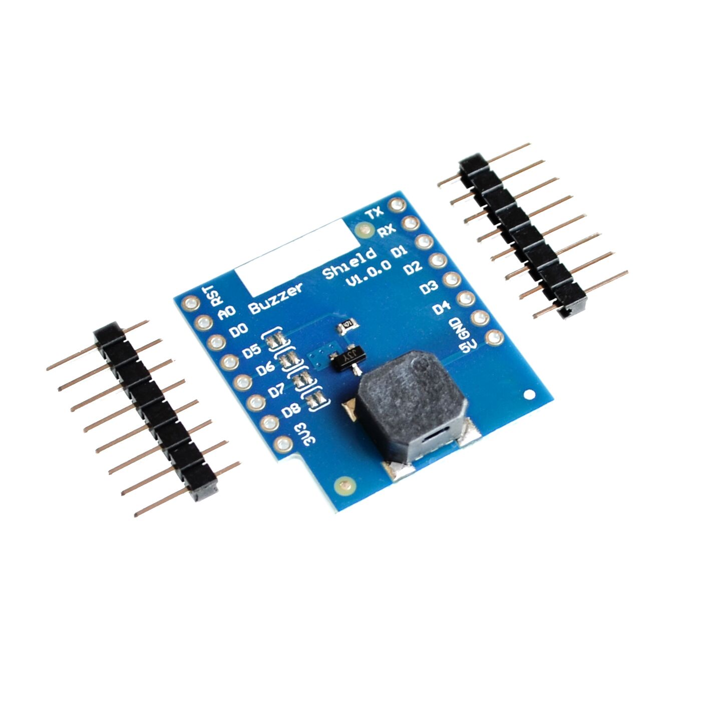 WEMOS D1 mini için Buzzer Kalk - Wemos D1 Mini incelemesi ve fiyatı