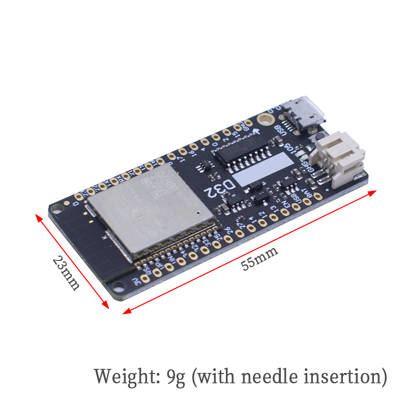 LOLIN D32 V1.0.0 için - Wifi+B - Lolin D32 incelemesi ve fiyatı