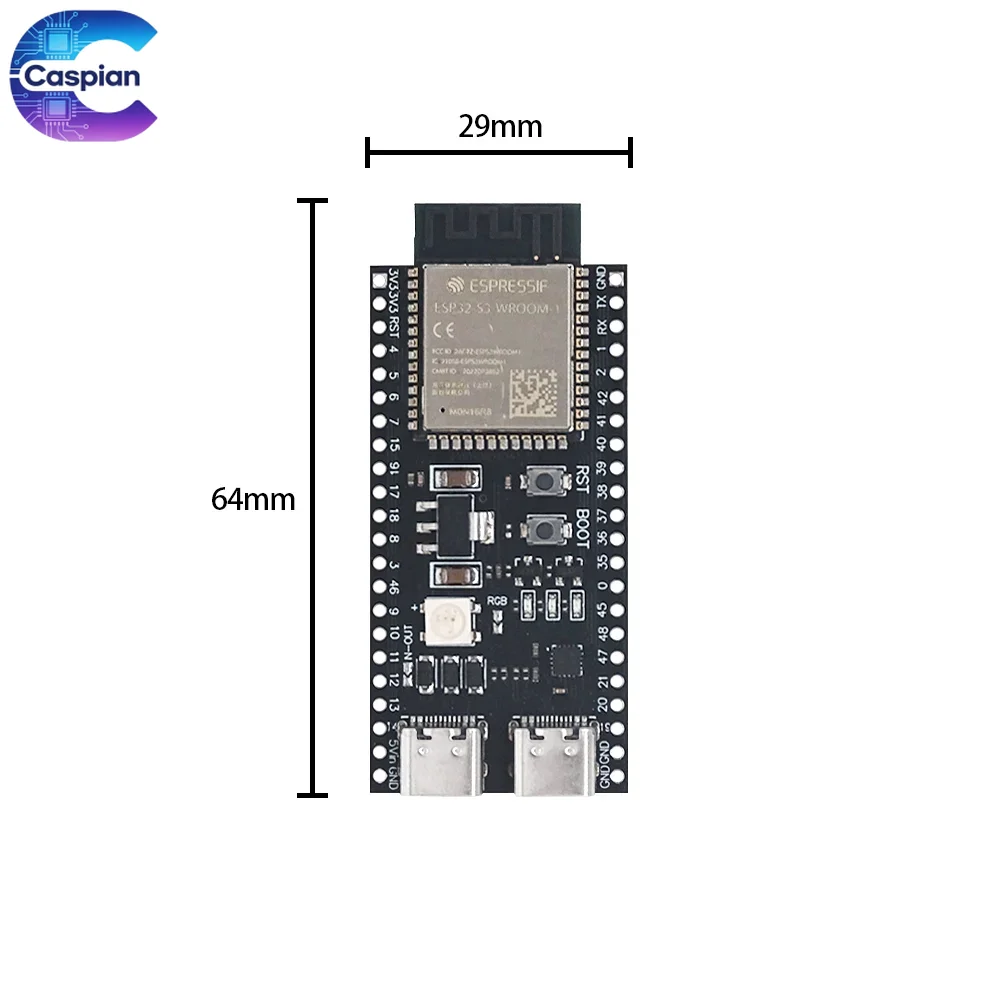 10 adet ESP32-S3-DevKitC-1 kar - Esp32 S3 Devkitc 1 incelemesi ve fiyatı